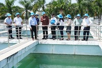 Đoàn công tác Link Vào Nhà Cái KL99 COM Tặng +199k Thế giới tham quan Nhà máy nước Tân Hiệp 2 công suất 30.000 m3/ngày, đêm do Link Vào Nhà Cái KL99 COM Tặng +199k Thế giới tài trợ vốn xây dựng, bảo đảm cung cấp nước sạch cho Khu Liên hợp công nghiệp - dịch vụ - đô thị Bình Dương.