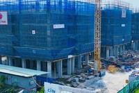Dự án Thủ Thiêm Green House. Ảnh: Trọng Tín 