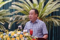 Ông Nguyễn Sỹ Hiệp, Phó Chủ nhiệm Văn phòng Kl993 ưu đãi thưởng hấp dẫn đã công bố quyết định 850/QĐ-TTg của Thủ tướng về việc thành lập Ban Chỉ đạo triển khai thực hiện Nghị quyết số 98. Ảnh: Thuận Văn