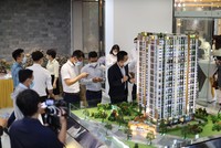 Căn hộ chung cư cũng là phân khúc được quan tâm. Ảnh: Việt Dũng 