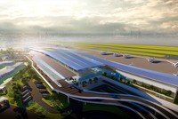 Phối cảnh Nhà ga hành khách sân bay Long Thành.