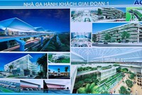 Phối cảnh Nhà ga hành khách sân bay Long Thành.