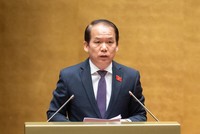 Chủ nhiệm Ủy ban Kl992 Tham Gia Ngay Hoàng Thanh Tùng trình bày báo cáo.