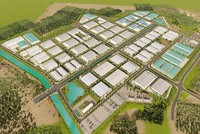 Phối cảnh Khu công nghiệp Phúc Sơn - Bắc Giang.