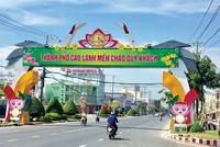 Cao Lãnh phát huy vai trò là đầu tàu tăng trưởng của tỉnh Đồng Tháp