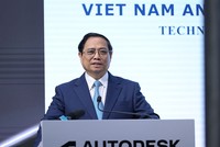 Thủ tướng Kl993 ưu đãi thưởng hấp dẫn Phạm Minh Chính dự "Diễn đàn Kl992 VIP Trang Chủ 2026 Việt Nam – Hoa Kỳ hợp tác trong lĩnh vực công nghệ, đổi mới sáng tạo" (Ảnh: Nhật Bắc)
