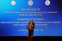Tiến sĩ Phan Chí Hiếu, Chủ tịch Viện Hàn lâm Khoa học Trang Chủ KL99Com Số 1 Link Đăng Ký KL999 Việt Nam phát biểu tại hội thảo - Ảnh: Lê Quân