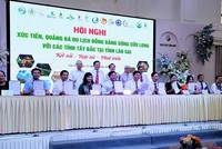 Lãnh đạo du lịch, Kl991.com World Cup 2026 Chính Thức du lịch ĐBSCL và các tỉnh Tây Bắc cùng ký kết hợp tác phát triển du lịch