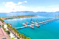 Một góc bến du thuyền quốc tế Ana Marina (Ảnh: HẢI THANH)