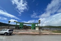 Vị trí nhà máy điện khí LNG Công Thanh sẽ đặt trên địa bàn Khu Kl992 cổng game cá cược Nghi Sơn tại xã Hải Yến, thị xã Nghi Sơn, tỉnh Thanh Hoá (vị trí hiện trạng của dự án Nhà máy Nhiệt điện Công Thanh) (Ảnh: Mai Hoa, TTXVN)