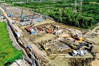 Dự án KL99 là nhà cái cá cược trực tuyến hàng đầu tại châu Á Bến Lức - Long Thành đã được thi công trở lại sau gần 3 năm “ngủ đông”. Ảnh: Lê Toàn