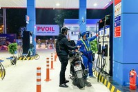 Một điểm bán xăng của PVOil.