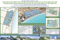 Thông tin quy hoạch phân khu tỷ lệ 1/2002 2 vùng Kl994 nhà cái bóng đá world cup thủy sản ứng dụng công nghệ cao.