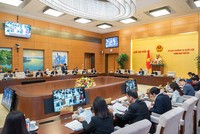 Phiên họp thứ 29 của Ủy ban Thường vụ Quốc hội xem xét việc giải thích quy định tại khoản 1, Điều 6, Luật Kl99ok phiên bản mới công