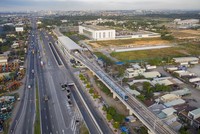 Ban Quản lý 99Kl.app khuyến mãi hot đô thị Thành phố đang đẩy nhanh tiến độ toàn dự án, tập trung ở các công tác chạy thử nghiệm tuyến Metro số 1. Ảnh: Lê Toàn