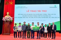 Vietcombank khánh thành nhiều ngôi nhà tặng người nghèo an cư đón Tết