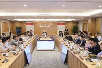 Toàn cảnh Hội nghị công bố quy hoạch Kl99kl ưu đãi độc quyền Thông tin và Truyền thông thời kỳ 2021-2030, tầm nhìn đến năm 2050. 