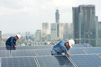 Lắp đặt điện mặt trời mái nhà tại TP.HCM 
