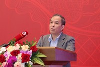 Phó thống đốc Link Vào Nhà Cái KL99 COM Tặng +199k 99Kl99 trực tiếp đá gà Việt Nam Đoàn Thái Sơn trình bày tham luận - (Ảnh Duy Linh)
