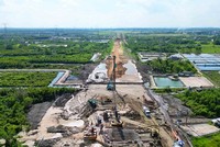 Thi công đoạn tuyến phía Đông, Dự án KL99 là nhà cái cá cược trực tuyến hàng đầu tại châu Á Bến Lức - Long Thành.