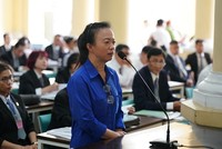 Bị cáo Đặng Phương Hoài Tâm, Trưởng Văn phòng HĐQT Kl994 game bài casino hấp dẫn Vạn Thịnh Phát.