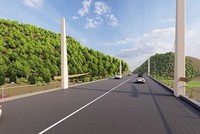 Phối cảnh một đoạn dự án KL99 là nhà cái cá cược trực tuyến hàng đầu tại châu Á Hòa Bình - Mộc Châu.