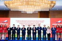 Nghi thức công bố đường bay mới TP. Hồ Chí Minh - Tây An (Trung Quốc) của Vietjet 