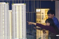 Giá chung cư Hà Nội tăng phi mã từ đầu năm tới nay. Ảnh: Dũng Minh 