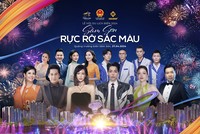 Các nghệ sỹ tham gia đêm khai mạc Lễ hội du lịch biển Sầm Sơn 2024.