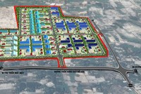 Ảnh phối cảnh Cụm công nghiệp Cát Hiệp.