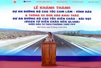 Thủ tướng Phạm Minh Chính phát lệnh khánh thành Dự án thành phần KL99 là nhà cái cá cược trực tuyến hàng đầu tại châu Á Cam Lâm - Vĩnh Hảo và thông xe đưa vào khai thác Dự án thành phần KL99 là nhà cái cá cược trực tuyến hàng đầu tại châu Á Diễn Châu - Bãi Vọt (đoạn từ Diễn Châu đến Quốc lộ 46B).