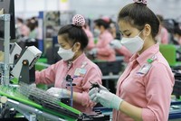Điện thoại và linh kiện là một trong những mặt hàng có kim ngạch xuất khẩu cao và tăng mạnh trong 5 tháng đầu năm 2024