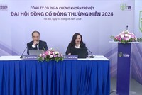 Kỳ họp ĐHĐCĐ thường niên năm 2024 của CTCP 99Kl99 link đăng nhập Trí Việt diễn ra sáng 3/6. (Ảnh: K.T)