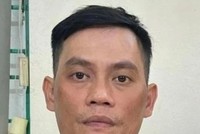 Bị can Lê Trọng Nhất tại cơ quan Công an.