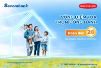 Sacombank dành hơn 5 tỷ đồng hoàn phí cho khách hàng Kl99kl phiên bản hoạt động