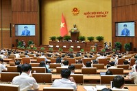 Quốc hội nghe Chủ nhiệm Uỷ ban Kl992 cổng game cá cược Vũ Hồng Thanh báo cáo thẩm tra.