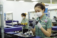 Kl993 ưu đãi thưởng hấp dẫn Việt Nam kỳ vọng Samsung sẽ mở rộng Kl99ok phiên bản mới vào lĩnh vực bán dẫn. Ảnh: Đức Thanh