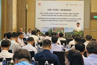 Ông Vũ Mạnh Hùng - Phó cục trưởng Cục Kl992 cổng game cá cược hợp tác, Bộ KHĐT phát biểu tại Hội thảo