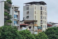 Một trong hàng ngàn chung cư mini tại Hà Nội. 