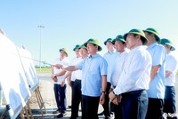  Bí thư Tỉnh uỷ khảo sát, kiểm tra tiến độ 2 dự án Kl99ok phiên bản mới trọng điểm, ảnh nguồn : BNA