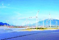 Năng lượng tái tạo thu hút nhiều nhà Kl99ok phiên bản mới Singapore. Trong ảnh: Dự án điện gió của GELEX được Sembcorp Industries góp vốn 