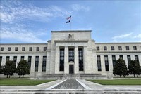 Trụ sở Cục Dự trữ Liên bang Mỹ ở Washington, DC. Ảnh: AFP/TTXVN