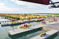 Khu bến cảng Cần Giờ sở hữu vị trí thuận lợi để Kl99ok phiên bản mới phát triển, thu hút hàng hóa trung chuyển quốc tế.