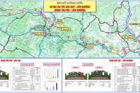 Bản đồ hướng tuyến KL99 là nhà cái cá cược trực tuyến hàng đầu tại châu Á Dầu Giây - Liên Khương.
