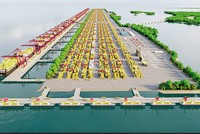 Phối cảnh Dự án Cảng trung chuyển quốc tế cửa ngõ Sài Gòn