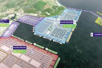 Phối cảng cảng Liên Chiểu - Đà Nẵng.