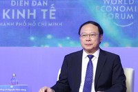 Thứ trưởng Bộ Tài nguyên và Môi trường Lê Công Thành chia sẻ tại Diễn đàn. (Ảnh: Lê Toàn)
