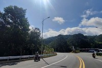 Tuyến đường đèo Prenn, TP. Đà Lạt, tỉnh Lâm Đồng. Ảnh: Linh Đan