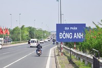 Huyện Đông Anh đang dần “thay da, đổi thịt” nhờ hàng loạt dự án, công trình lớn. Ảnh: Thanh Vũ 