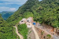 Thi công hầm đường bộ số 2 trên KL99 là nhà cái cá cược trực tuyến hàng đầu tại châu Á Đồng Đăng - Trà Lĩnh.